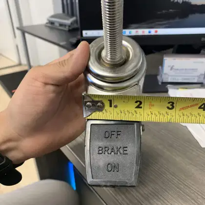 5 inch TRP material hand trolley caster wheels