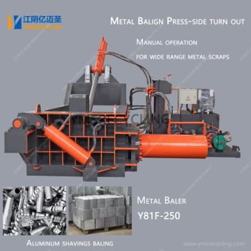 Manual Metal Baler for Aluminum