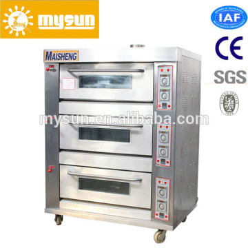 CE approved manufacturer 3 layers with 9-tray multifunction oven for bakery with CE