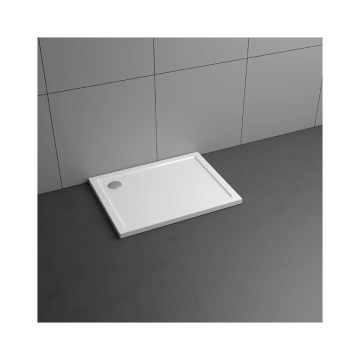 Custom American Filipino UK Modern Anti-Slip Walk-in Bathroom Enclosures with Square Marble Artificial Stone Shower Tray - CPC Certified