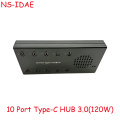 Industrial -Grade 10 Port USB 3.0 Hub