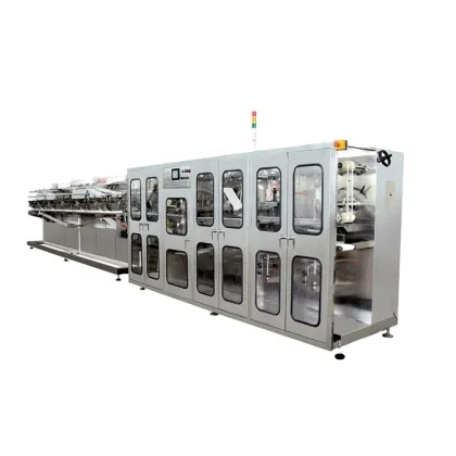 High Speed Disinfection Pocket Wet Tissue Wipe Making Machine