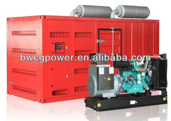 Powered by volvo Penta 500kVA Silent Diesel Generator