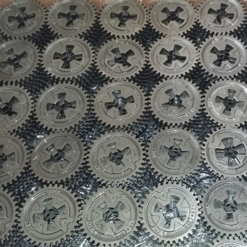 Engrenagem transversal de precisão em ferro dúctil