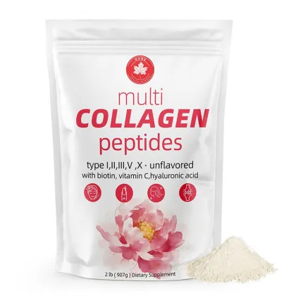 Multi Collagen Peptides Powder Supplement