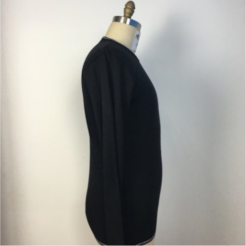 Men's Round Neck Black Sweater