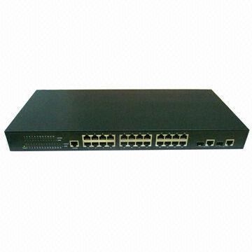 Management Switch with 256-layer Multi-cast Table, Supports IGMP Snooping, OEM Orders Welcomed