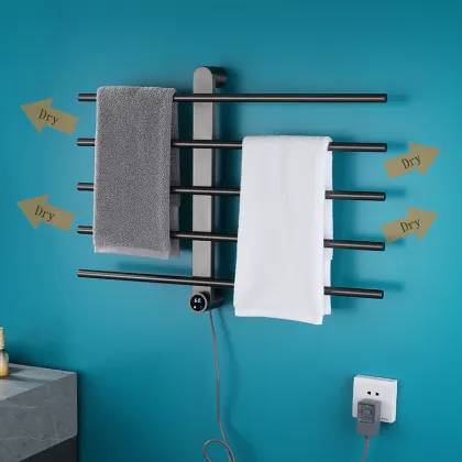 Smart Electric Towel Rack - Gun Grey Bathroom Heater