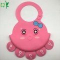 Kartun Custom Octopus Soft Silicone Adjustable Bib