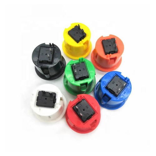 Mounting Hole 33mm Sanwa Arcade Round Push Buttons