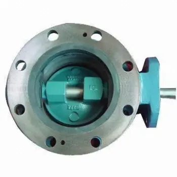 Butterfly Valve with Welded Stainless Steel Edge