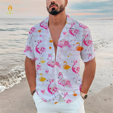 All Over Print Anti-Shrink Golf Shirts for Men
