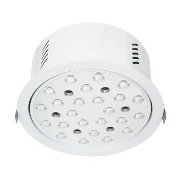 Custom 210mm Open Hole Remote Control RGB LED Rotating Light for Jewelry Showcase