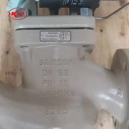 Samson 3271 Globe Control Valve in Stainless Steel with Compatibility for Samson Positioner 3725