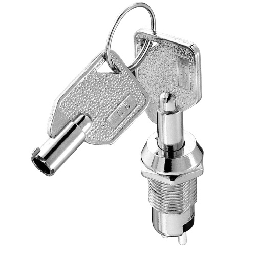 SPDT 12mm Electric On Off Key