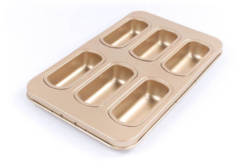 6-cavity gold nonstick mini loaf pan (13)