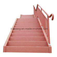 Stainless steel staircase for Factory and Warehouse