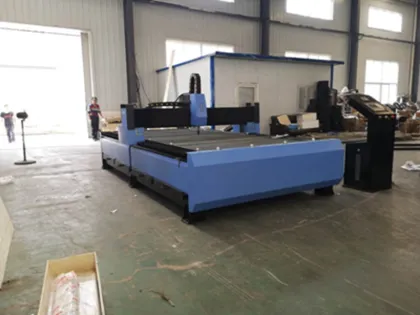 CNC Hypertherm plasma marking machine for steel cutting
