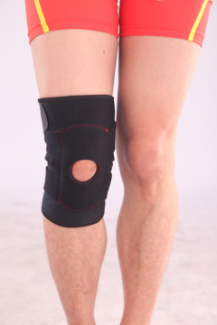Qh-0157 Black Neoprene Knee Support