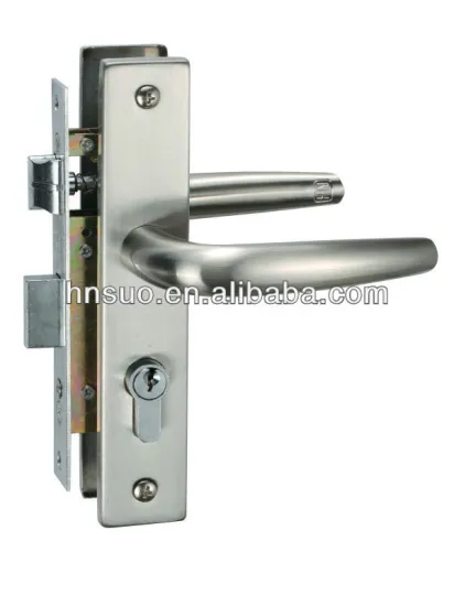 shiny and smooth zinc alloy safe locks double key