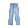 Jeans de ajuste delgado azul claro