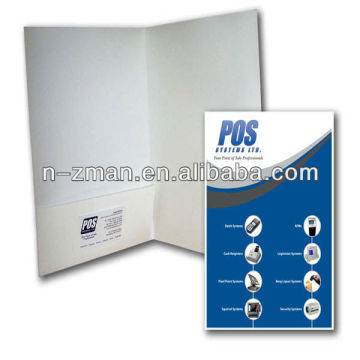 Paper Presentation Folder,Pocket Presentation Folder,Presentation Folder