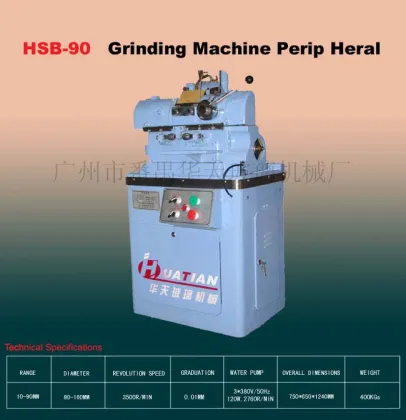 Peripheral grinding machine