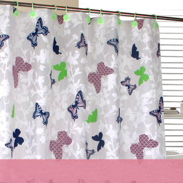 Promotional bath shower windows curtain, durable bath curtain