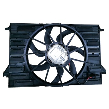 12V 600W พัดลมหม้อน้ำหลายสปีดพู่กัน 8W0121207B สำหรับ Audi A3 B9 2015
