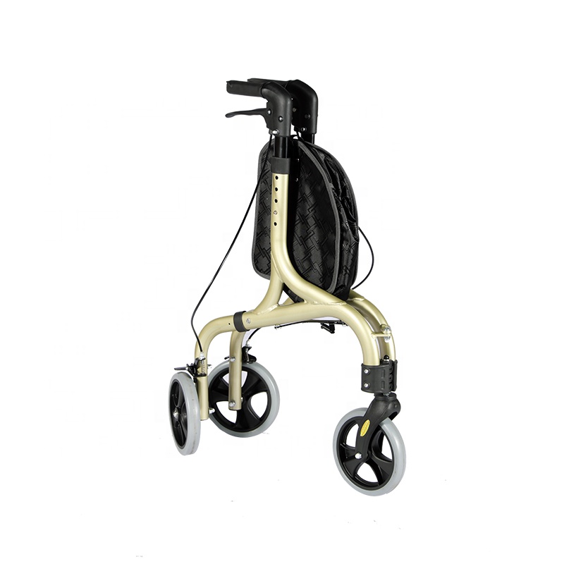 3 Wheel Rollator Walker - Lätt och vikbar