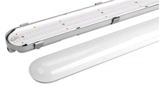IP65 Non-Dimmable 2ft 20W Led Tri-proof Light fixtures
