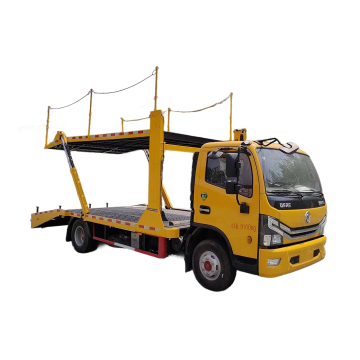High-Quality LHD Dongfeng Truck Carrier Trailer with 130 hp Quanchai Engine - Hot Selling Model