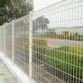 Порошковая покрытая зеленая проволочная сетчатая забор для сада