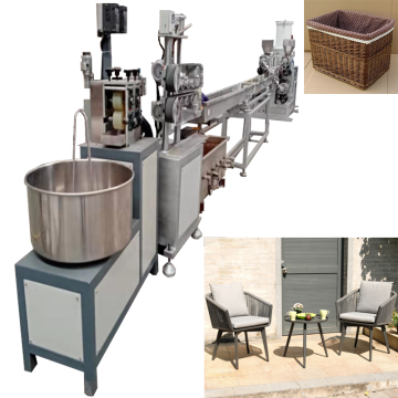 Factory Price for Plastic Artificial Rattan Extruder Production Line Machine