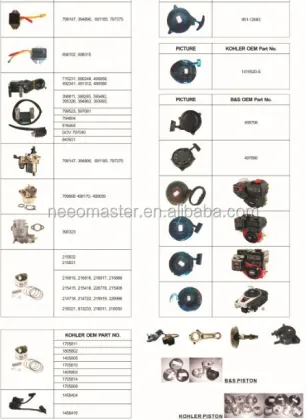 Briggs and Stratton AVR Parts: 491546, 698102, 394890, 698315, 845907