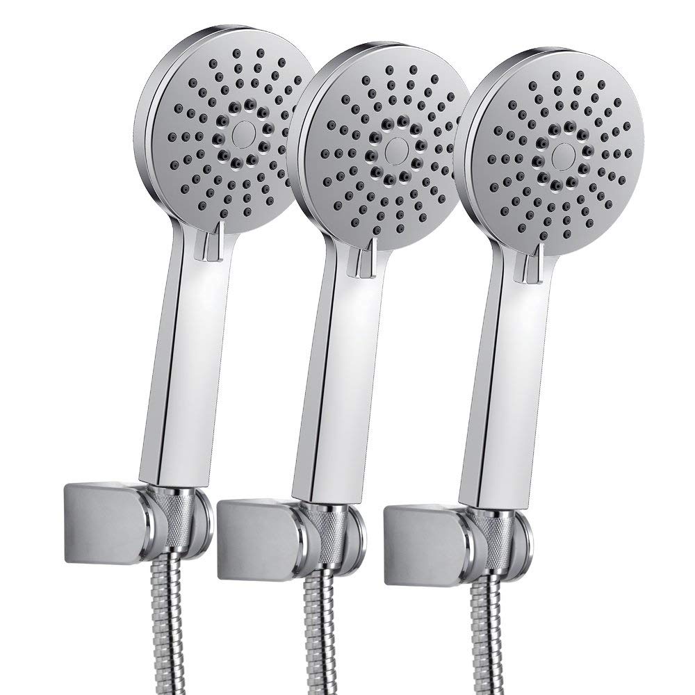 Polished Planted ABS Plastic Hand Shower Head Sets