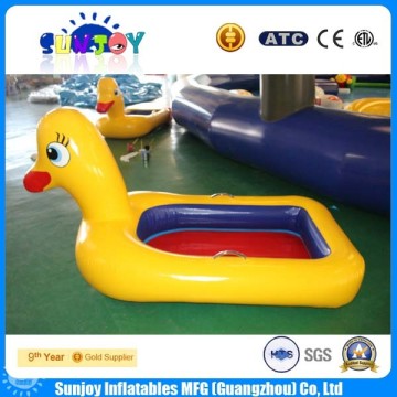 Funny best selling mini inflatable toys boat air water small boat for kids