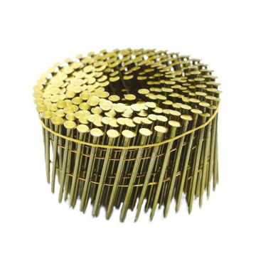 การวางกรอบพาเลทอุตสาหกรรม: 2-1/4 \ "x 0.092 \" เล็บหัวกลมขดลวด Electro-Galvanized