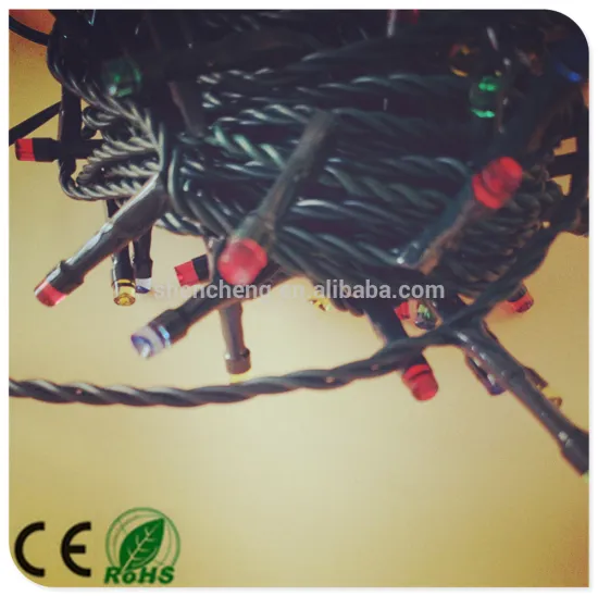 100LED multicolor christmas string light holiday decorate light