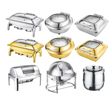 Cater Electric Chef Gold Alcohol Stove for Chafing Dish and Buffet Food Warmers