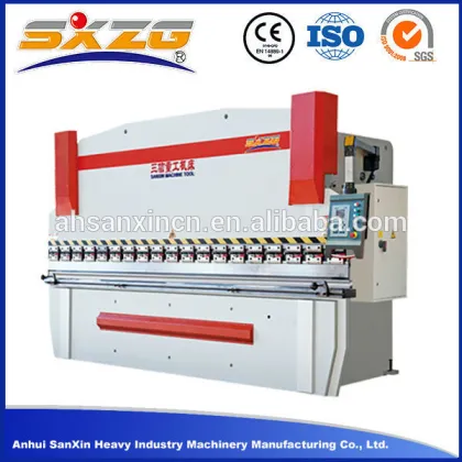 sanxin wc67k metal plate cnc hydraulic press brake