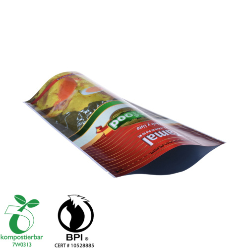 Recyclable muesli bag with logo Stand up pouch