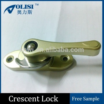 China factory Moon-shaped lock for aluminum sliding window lock