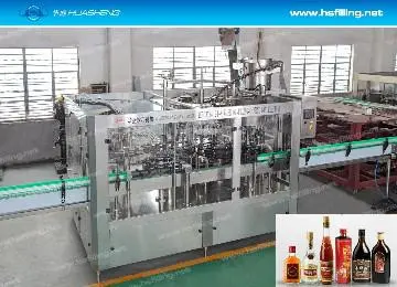 Glass Bottle Whiskey Bottling Machine