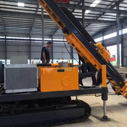 Multifunction anchoring diamond drilling machine