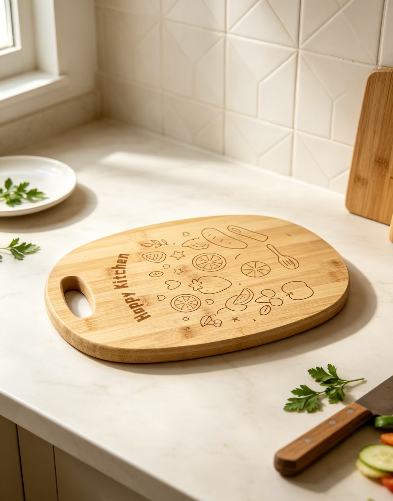 Cutting Board Block Chopping Board