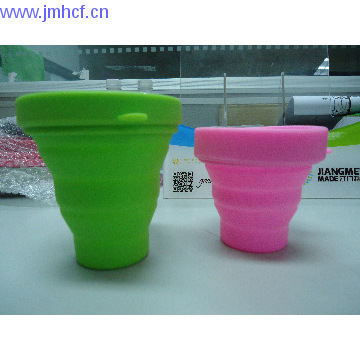 silicone collapsible  cup