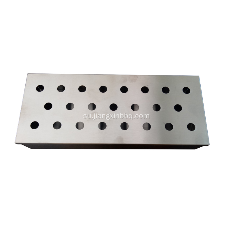 Stainless Steel Kai Chip Perokok Box