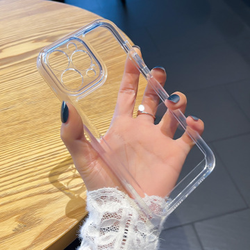 Transparent TPU Silicone Case for iPhone 15 Pro Max - Affordable Gift for Any Occasion