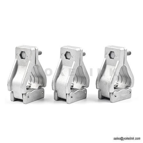 Cast Aluminium Trefoil Cable Cleats Industrial LM6 27-28mm